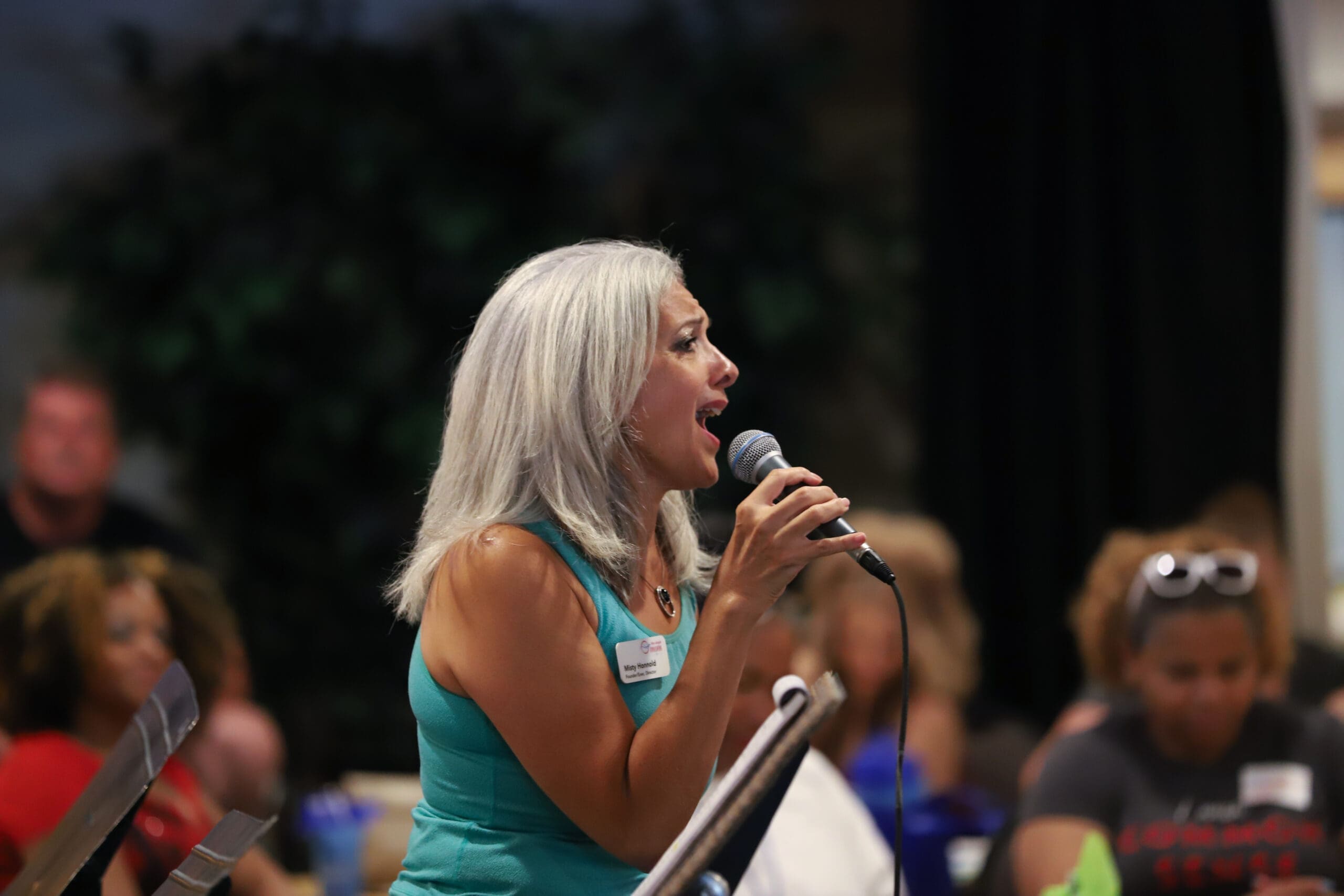 Woman Speaking